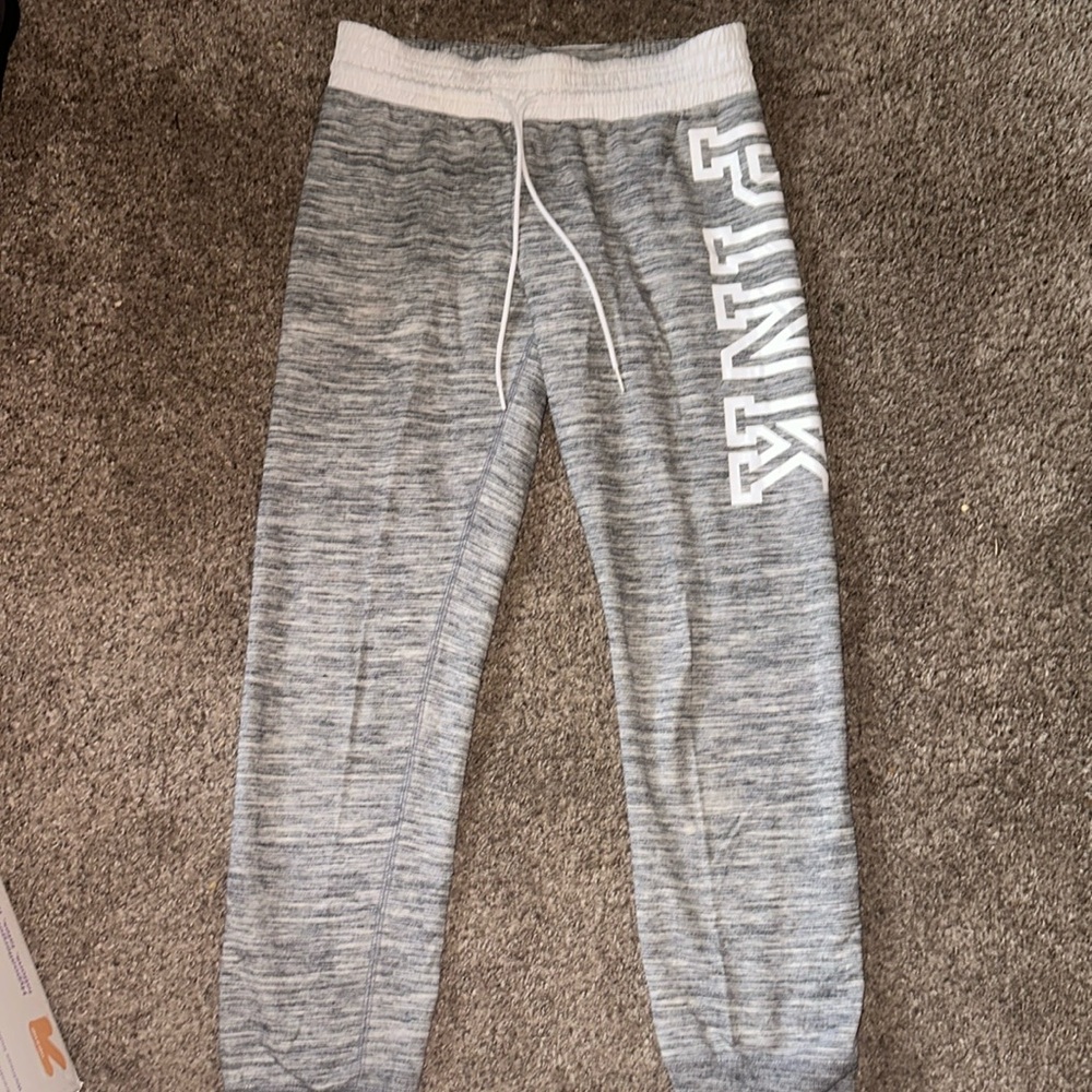 Pink sweatpants